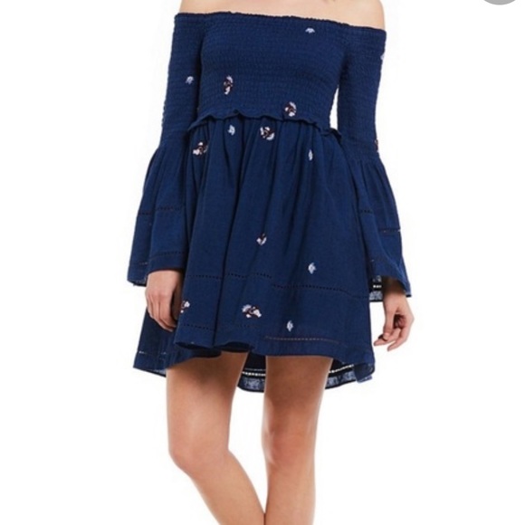 NWT FREE PEOPLE counting daises mini dress - Picture 3 of 9